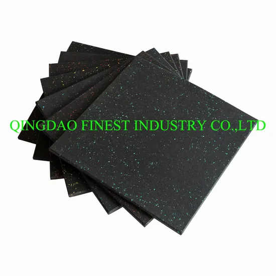 15mm Thick Rubber Gym Floor Mat, Commercial Rubber Floor Mat, Premium Rubber Gym Mat Flooring, Home Fitness Rubber Flooring for Crossfit