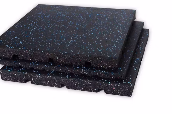 Piso de borracha de segurança infantil ecologicamente correto para playground ao ar livre e piso de quintal